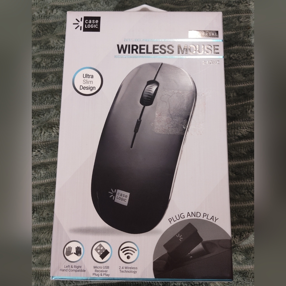Case Logic Wireless Mouse - Black